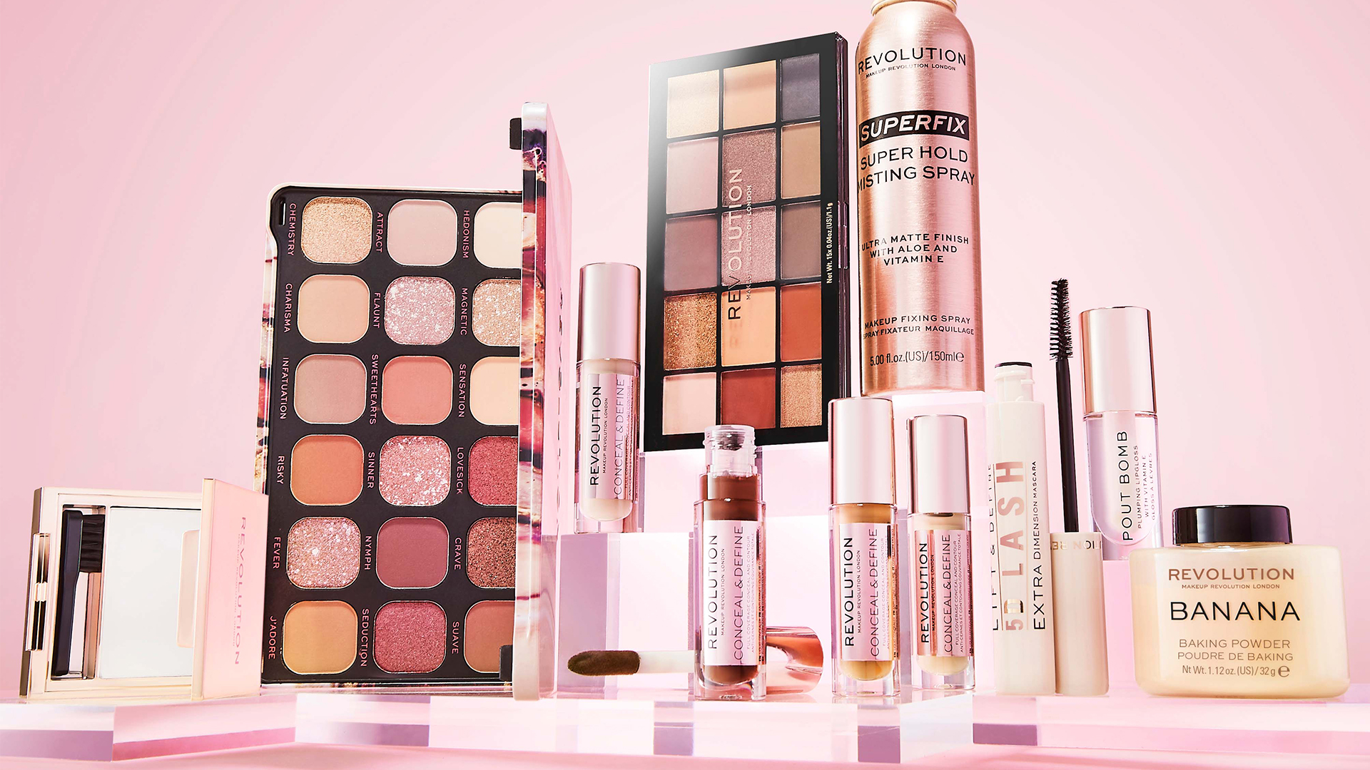 Beauty products hero image